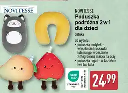 ALDI Novitesse poduszka podróżna 2w1 dla dzieci oferta