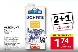 Selgros Mleko uht 2% oferta