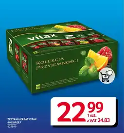 Selgros Zestaw herbat vitax oferta