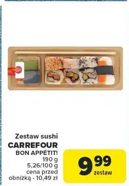 Carrefour Sushi zestaw Bon Appetit 190g oferta
