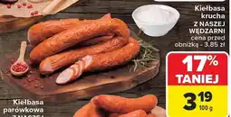 Carrefour Kiełbasa krucha Z Naszej Wędzarni oferta