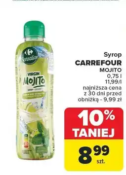 Carrefour Syrop CARREFOUR mojito 0,75l oferta