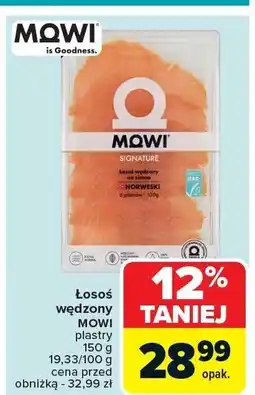 Carrefour Market Łosoś wędzony Mowi oferta