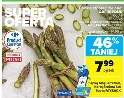 Carrefour Market Szparagi zielone Carrefour oferta