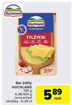 Carrefour Market Ser żółty HOCHLAND 135g oferta