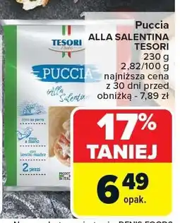 Carrefour Market Puccia ALLA SALENTINA TESORI 230g oferta