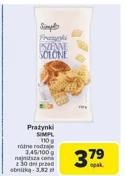 Carrefour Prażynki 110g SIMPL oferta