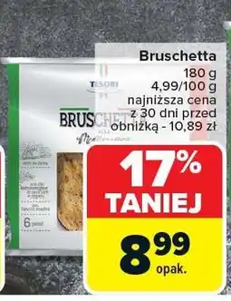 Carrefour Market Bruschetta TESORI 180g oferta