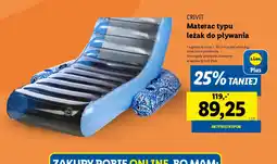 Lidl Materac typu leżak do pływania Crivit oferta