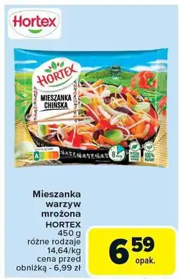 Carrefour Market Mieszanka warzyw mrożona Hortex 450g oferta