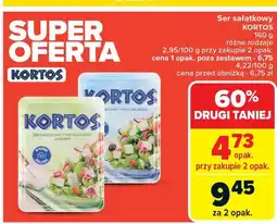 Carrefour Market Ser sałatkowy KORTOS 160g greckiego typu oferta