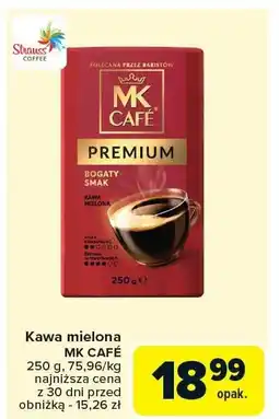 Carrefour Market Kawa mielona MK CAFÉ 250g oferta