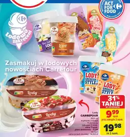 Carrefour Market Lody różne rodzaje 900ml Carrefour oferta