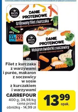 Carrefour Market Danie gotowe filet z kurczaka z warzywami Bon Appetit 400g oferta