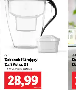 Lidl Dzbanek filtrujący Dafi Astra oferta