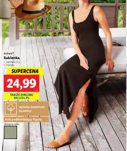 Lidl Sukienka Esmera oferta