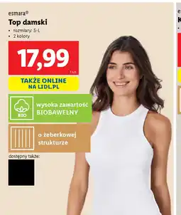 Lidl Top damski Esmera oferta
