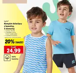 Lidl Komplet dziecięcy Lupilu oferta