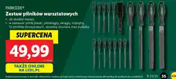 Lidl Zestaw pilników warsztatowych Parkside oferta