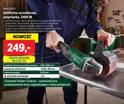 Lidl Szlifierka szczotkowa, satyniarka Parkside oferta