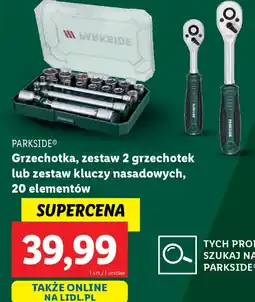 Lidl Grzechotka Parkside oferta