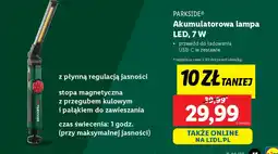 Lidl Akumulatorowa lampa LED Parkside oferta
