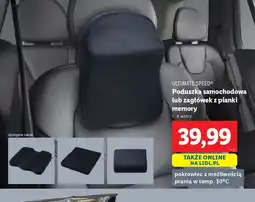 Lidl Poduszka samochodowa lub zagłówek z pianki memory Ultimate Speed oferta