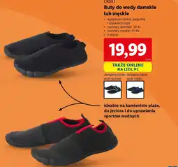 Lidl Crivit buty do wody damskie lub męskie oferta