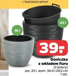 Netto Doniczka z wkładem furu 23 l oferta