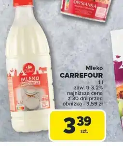 Carrefour Mleko Carrefour oferta