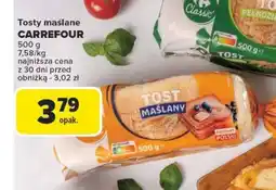 Carrefour Tosty maślane Carrefour Classic oferta