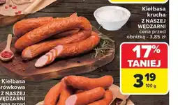 Carrefour Kiełbasa krucha oferta