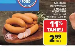 Carrefour Kiełbasa parówkowa oferta