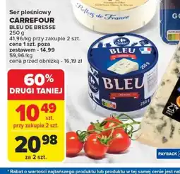 Carrefour Ser pleśniowy Carrefour Bleu de Bresse oferta