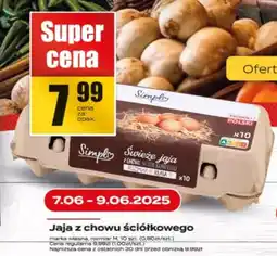 Supeco Jaja z chowu ściółkowego oferta