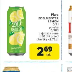 Carrefour Piwo Edelmeister Lemon oferta