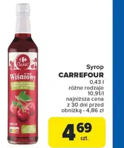Carrefour Syrop Carrefour oferta