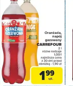 Carrefour Oranżada, napój gazowany Carrefour oferta