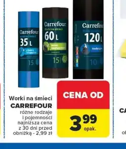 Carrefour Worki na śmieci Carrefour oferta