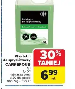 Carrefour Płyn letni do spryskiwaczy Carrefour oferta