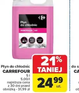 Carrefour Płyn do chłodnic Carrefour oferta