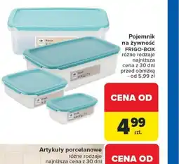 Carrefour Pojemnik na żywność FRIGO-BOX oferta