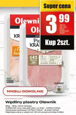 Supeco Wędliny plastry Olewnik oferta
