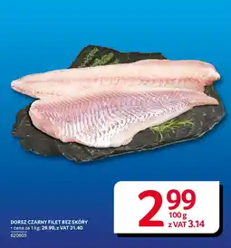 Selgros Dorsz czarny filet bez skóry oferta