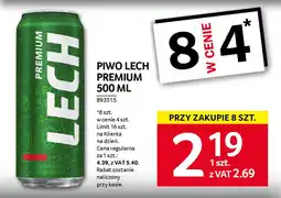 Selgros Piwo lech premium oferta