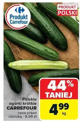 Carrefour Ogórki krótkie Carrefour oferta