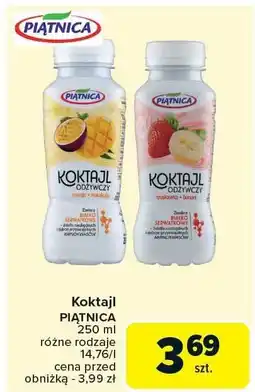 Carrefour Koktajl PIĄTNICA 250 ml Piątnica oferta
