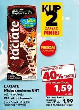 Kaufland Mleko czekoladowe Łaciate oferta
