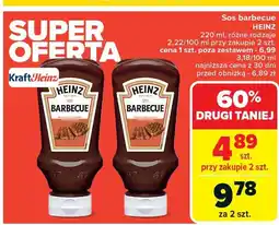 Carrefour Sos barbecue Heinz 220 ml oferta
