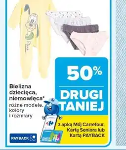 Carrefour Bielizna dziecięca, niemowlęca oferta